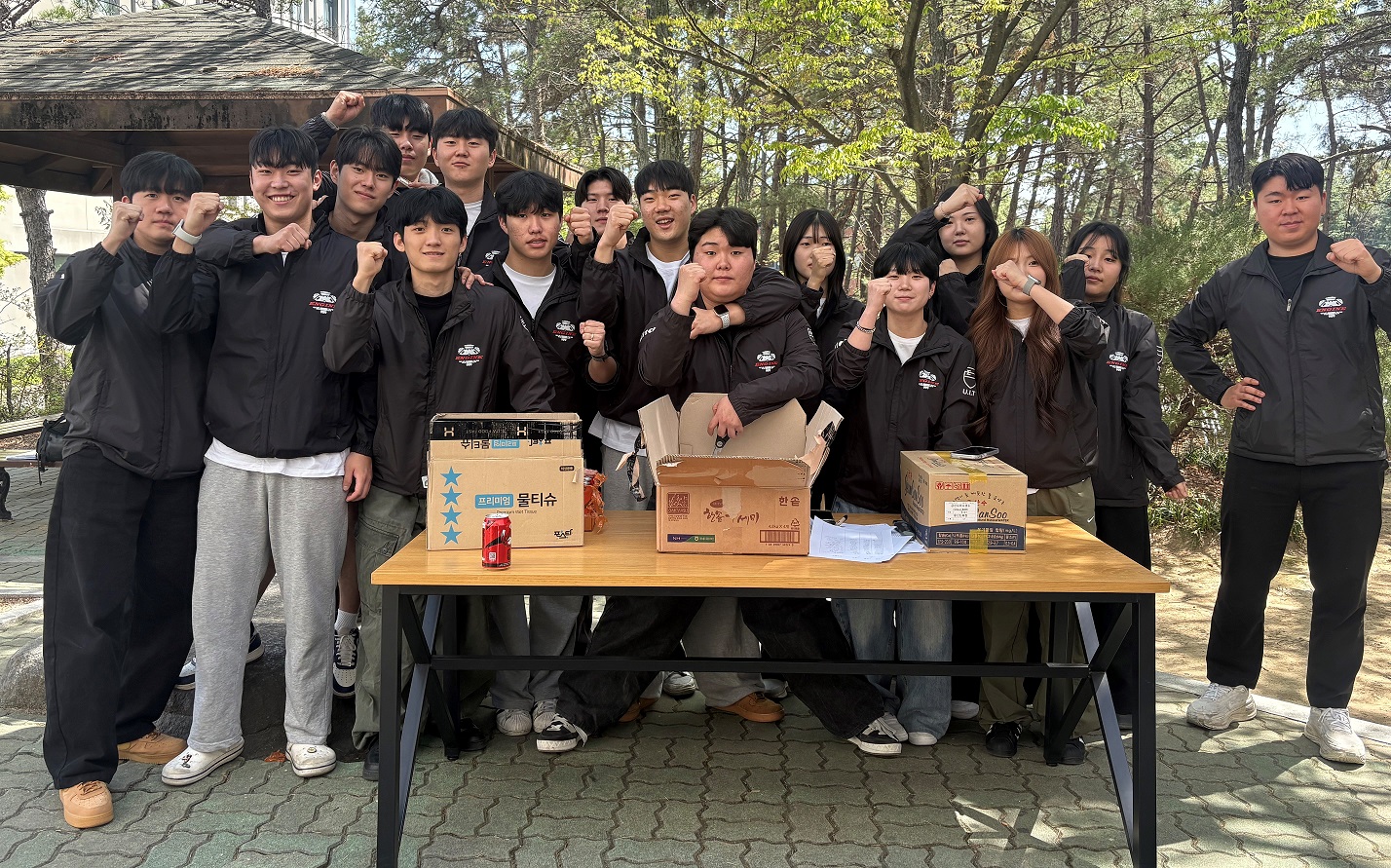 2대 미래모빌리티공학부 학생회, 중간고사 응원 도시락 나눔 행사 진행