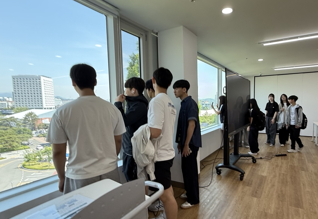 고교 체험 함월고 울산대학교 스포츠과학부 방문