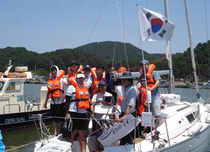 진하요트장 해양수업