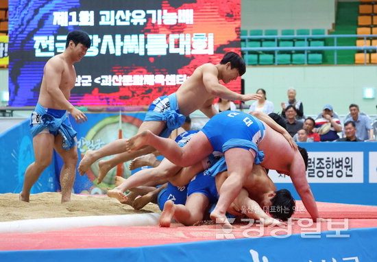 울산대 씨름부, 전국장사씨름대회 단체전 제패