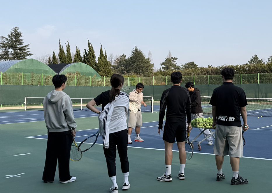 테니스 동아리 김지후 부주장