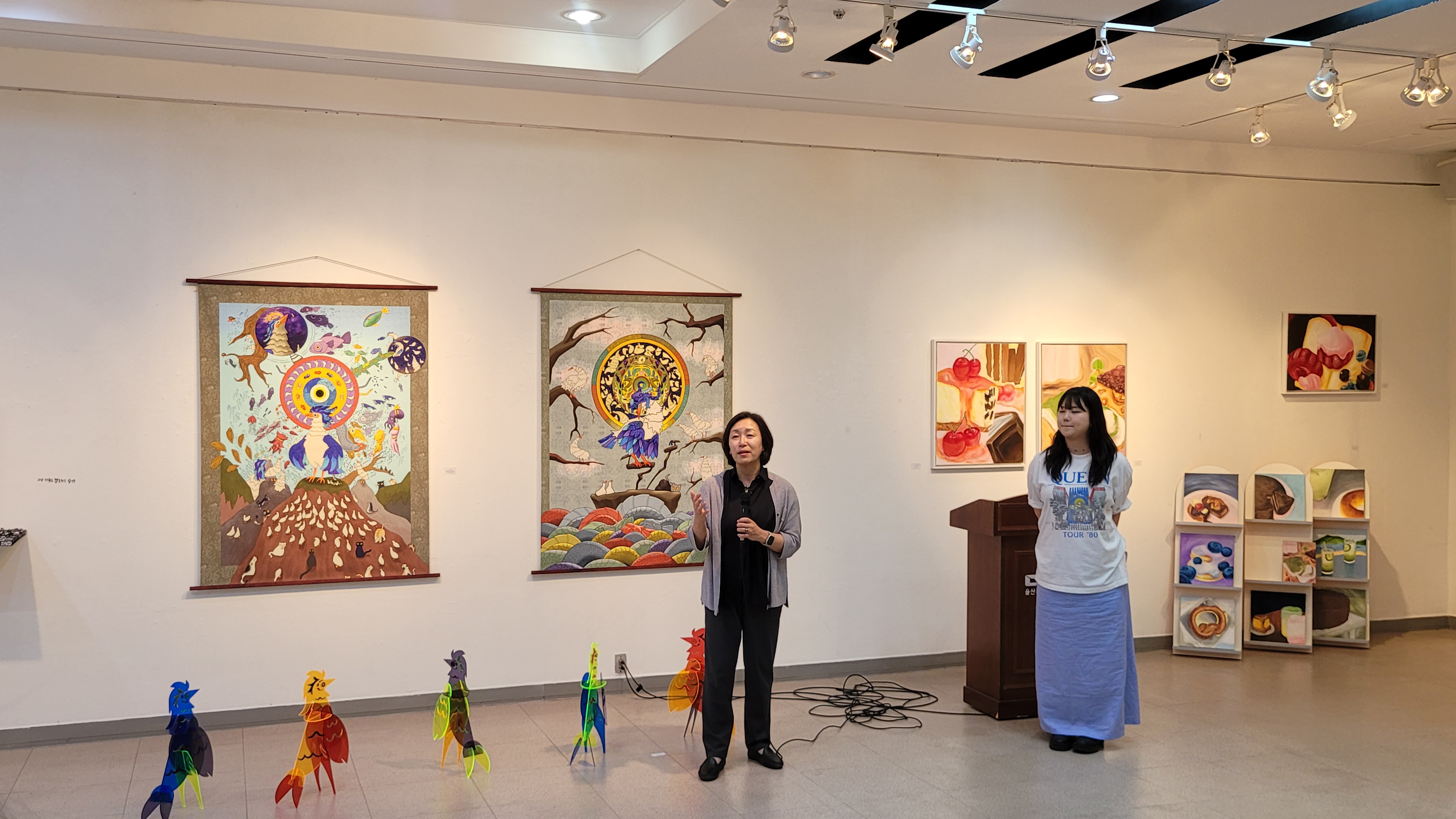 2025 울산대학교 미술학부 회화 · 미디어아트전공 졸업작품전   《사라지지 않는 》오프닝