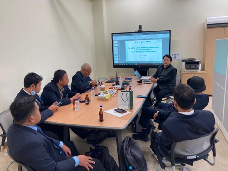 A visit from the representatives of Yogyakarta State University, Indonesia
